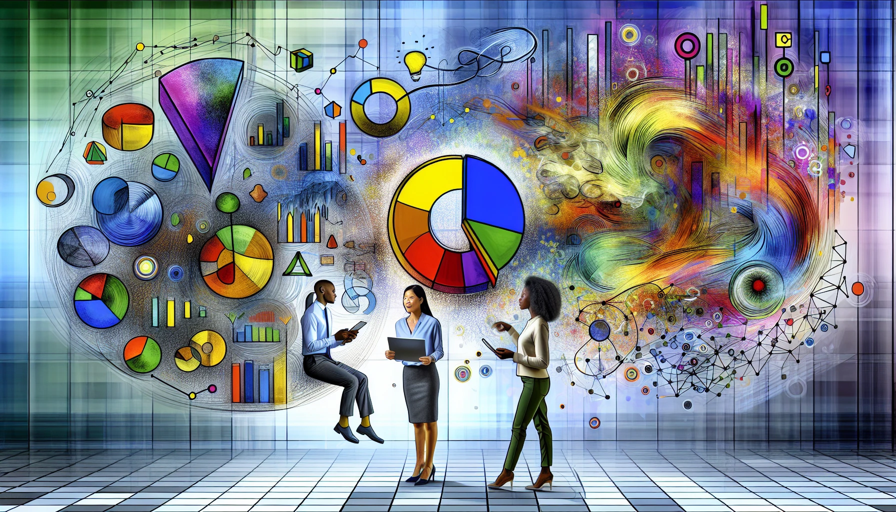 An engaging data visualization illustrating the power of data storytelling